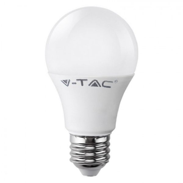 V-TAC LAMPADA LAMPADINA LED E27 7W=40W LUCE CALDA-NATURALE-FREDDA SKU 4376-4377-4378